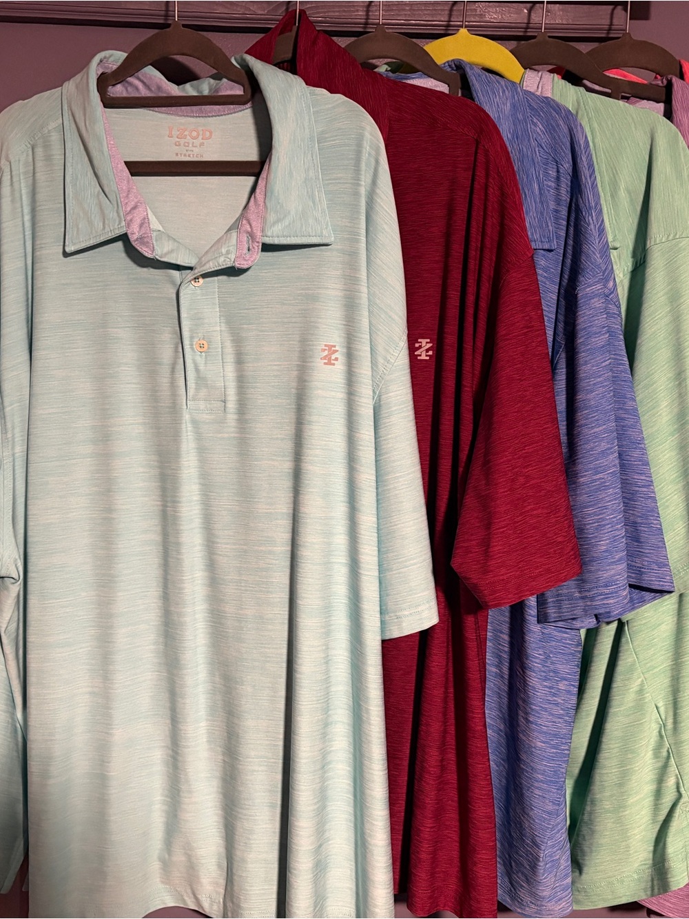 IZOD Men’s Golf Polo Shirt - Bundle